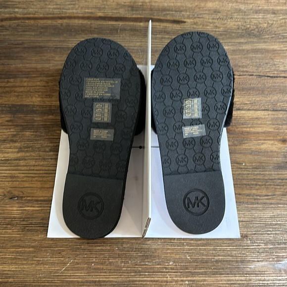 Michael Kors black slippers, brand new, size 10, $70 - Picture 4 of 6